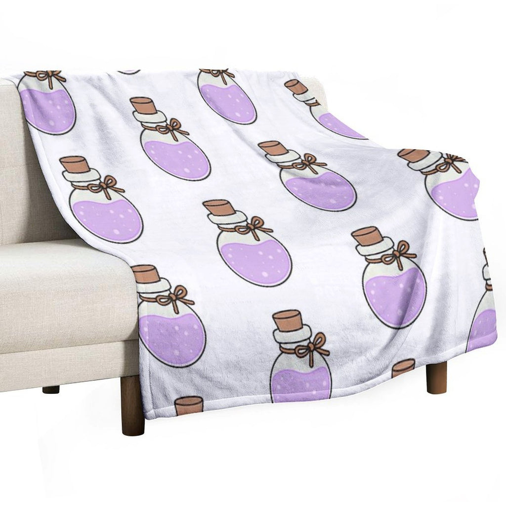 Lavender Potion Durable Throw Blanket