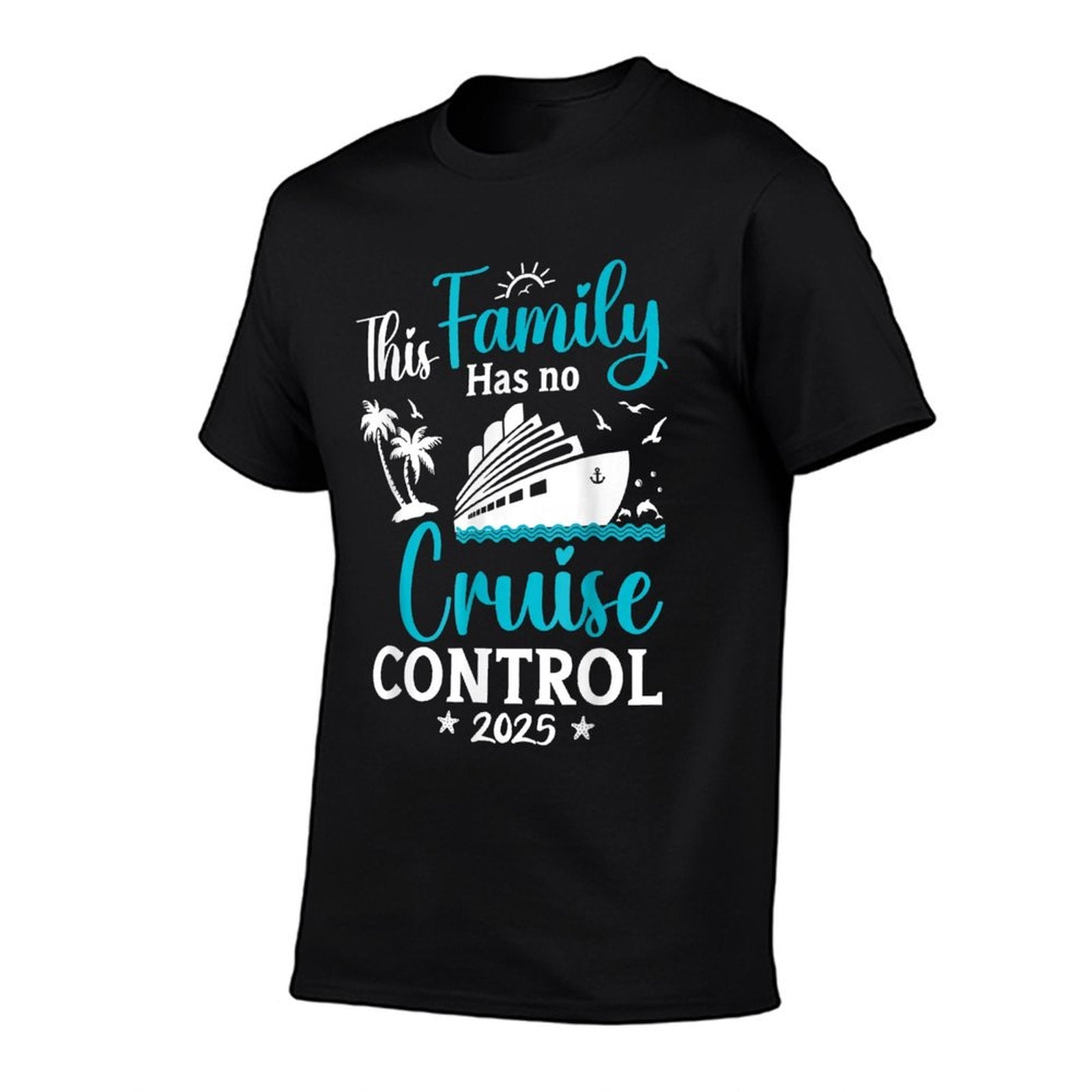 This Family Cruise Has No Control 2025 Trip Matching Travel  Polyester Blend T-Shirt