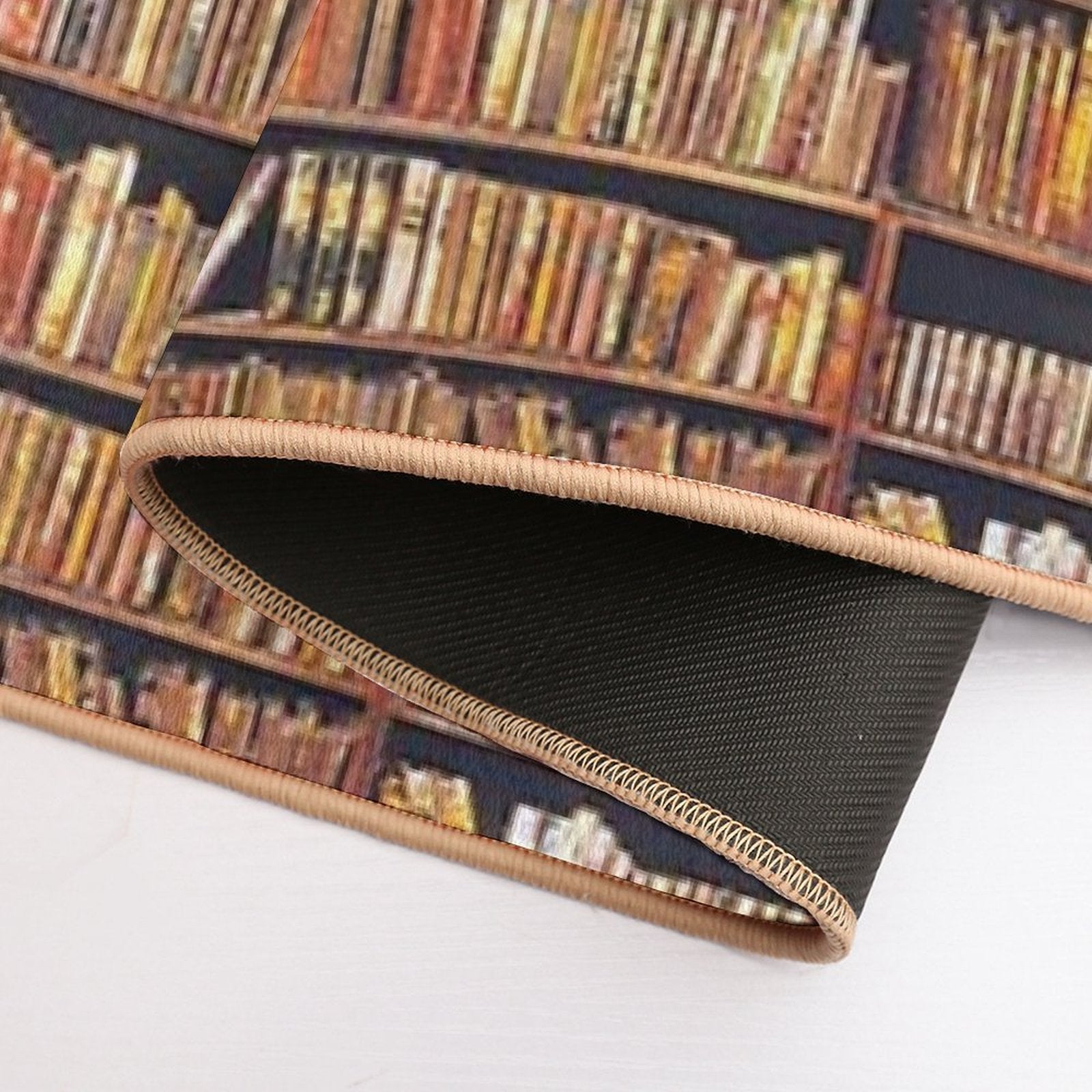 Bibliophile  Fade-Resistant Bath Mat