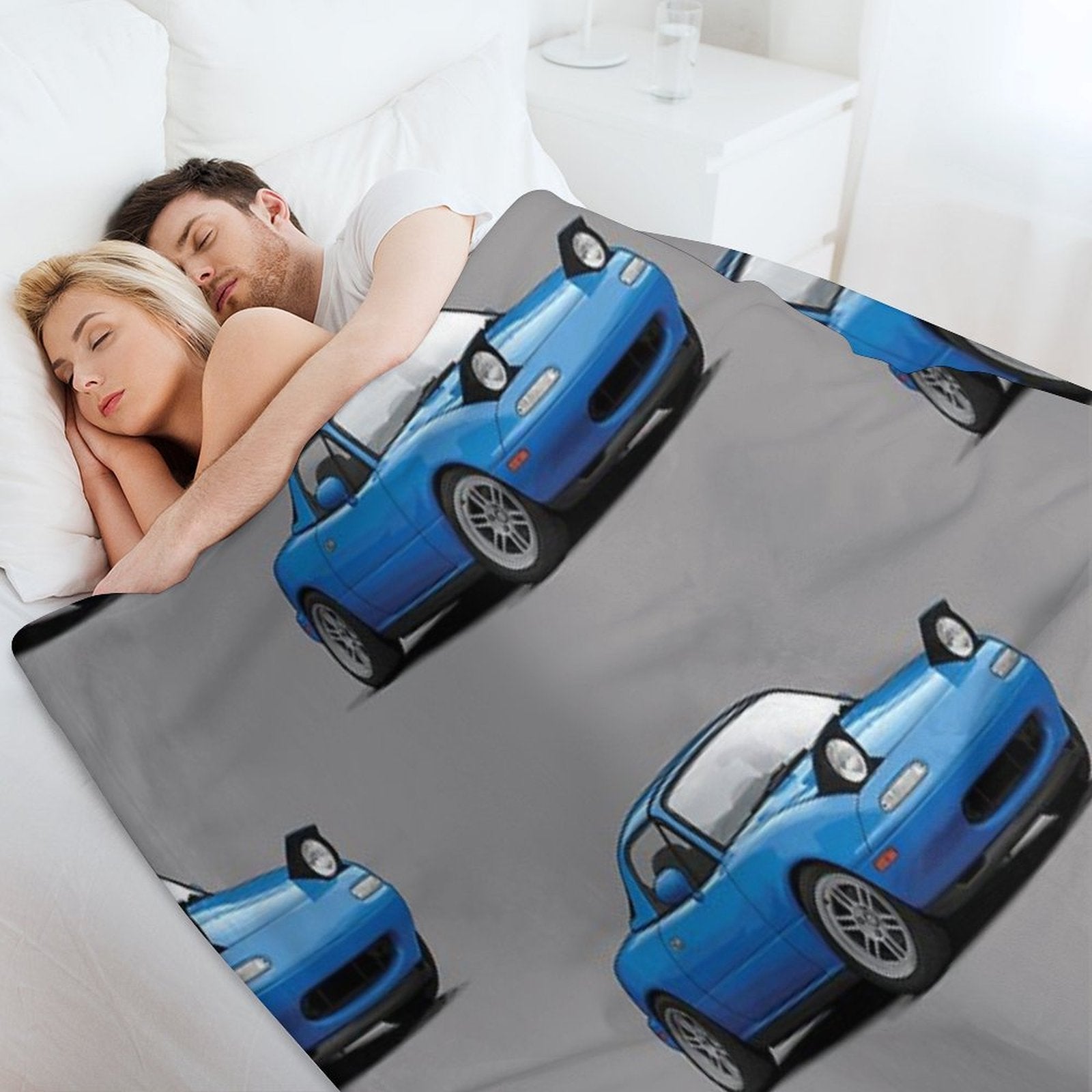 Mx5  Miata NA MK1 Illustration All-season Throw Blanket