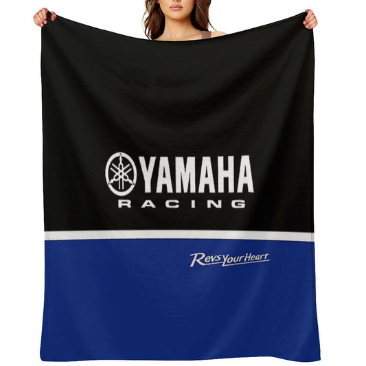 YAMAHA Race Gift-ready Throw Blanket
