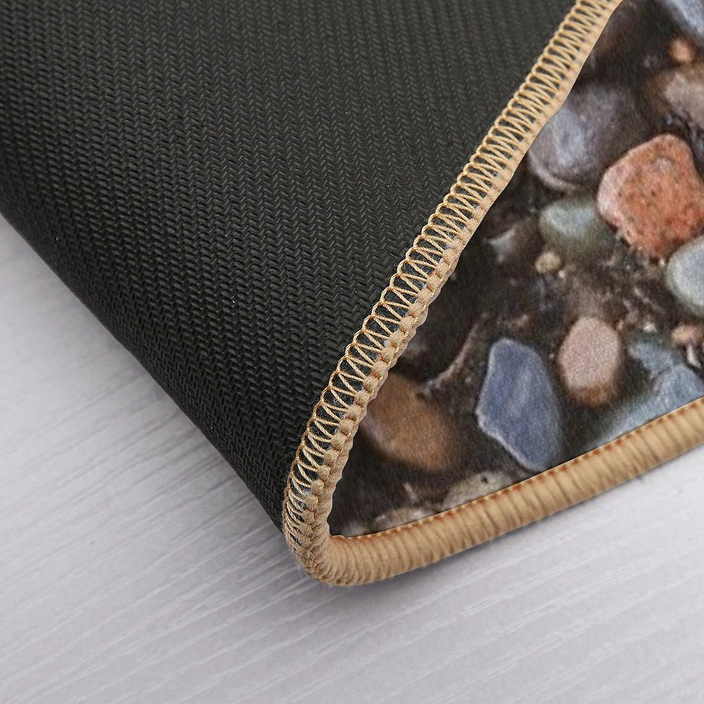 Beach Pebbles  High-Traffic Bath Mat