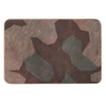 Splintertarn German Ww2 Camouflage (Version 1)  Easy Maintenance Bath Mat