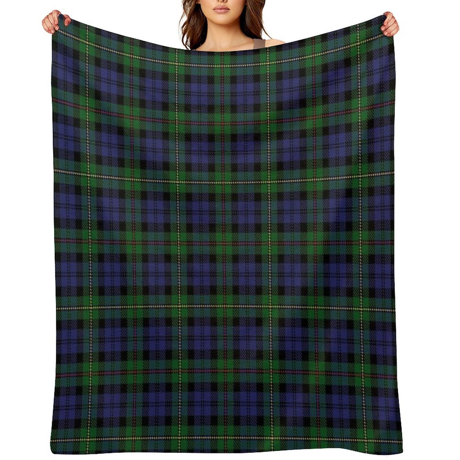Clan MacEwen, MacEwan Family Tartan Durable Throw Blanket