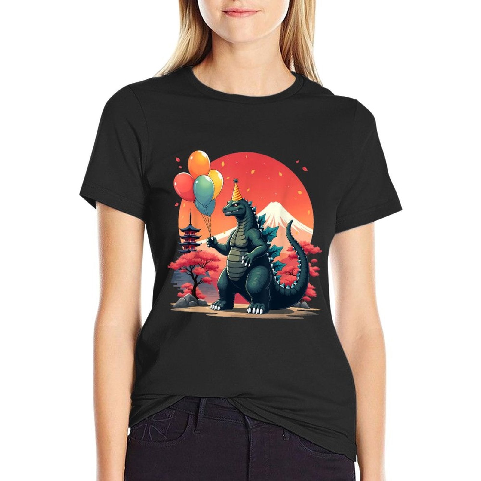 Kaiju Birthday Japan Monster Movie Bday Party  Affordable Price T-Shirt