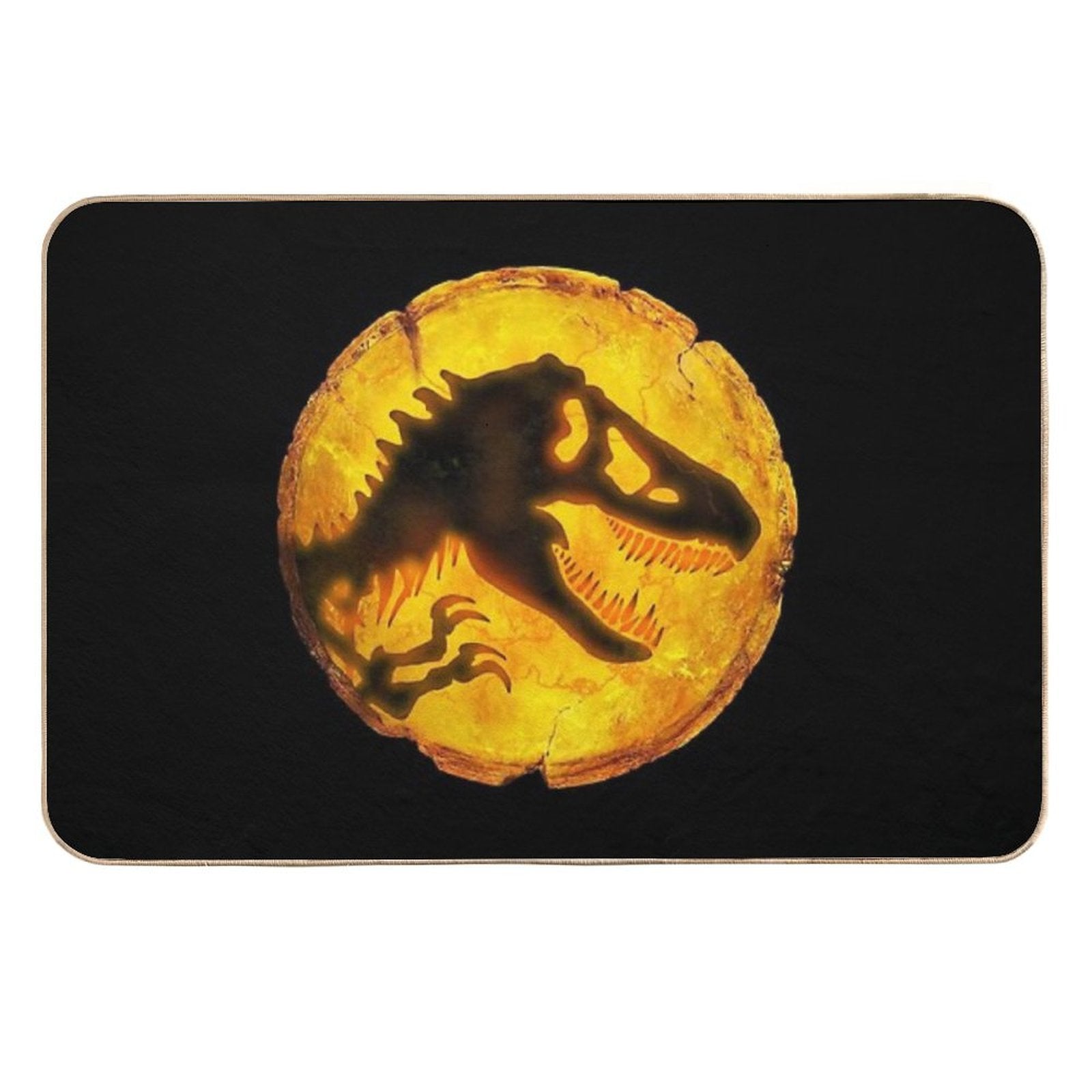 Logo Tyrannosaurus Amber  Pet-Safe Bath Mat