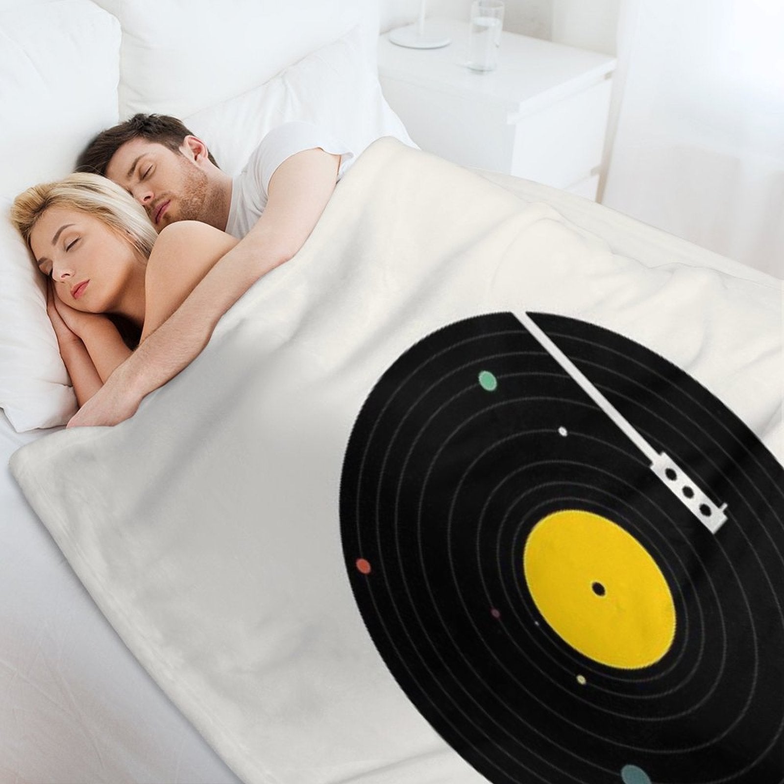 Music Everywhere Anti-pilling Throw Blanket
