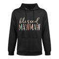 Blessed Mawmaw Cute Leopard Print Layering Staple Hoodie