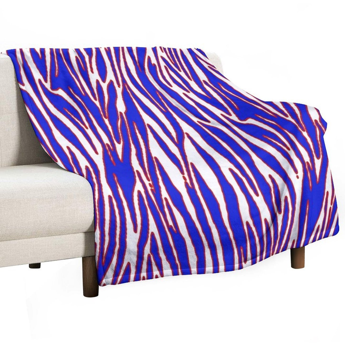 Zuba Print Pattern All-season Throw Blanket
