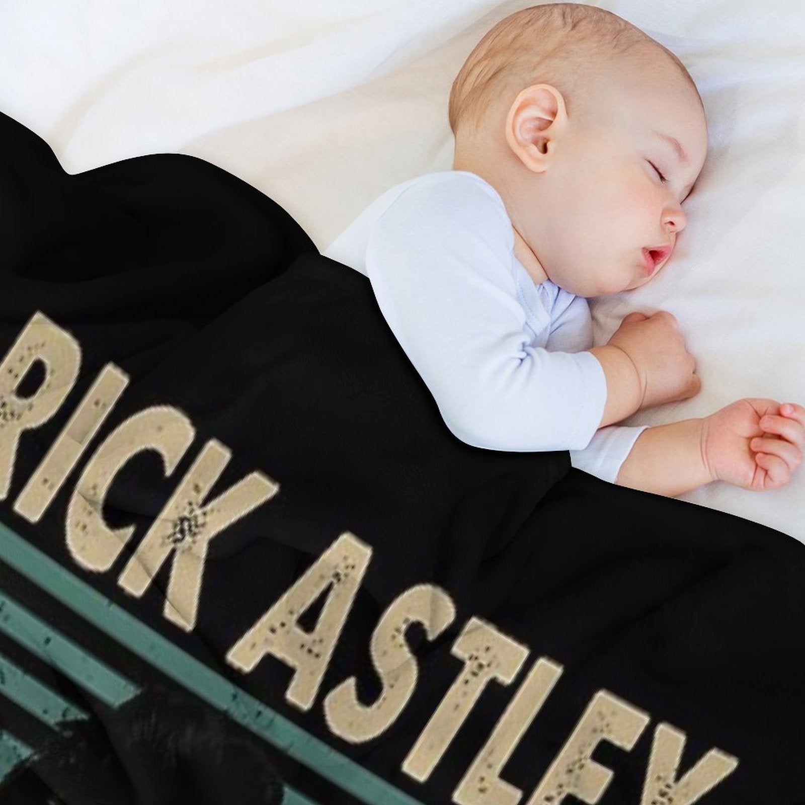 Rick Astley Music Retro Vintage Plush Throw Blanket