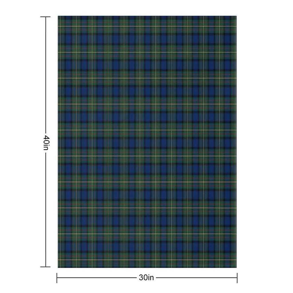 Clan MacLaren Tartan All-season Throw Blanket