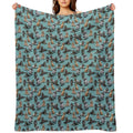 The Cocker Spaniel Easy Care Throw Blanket