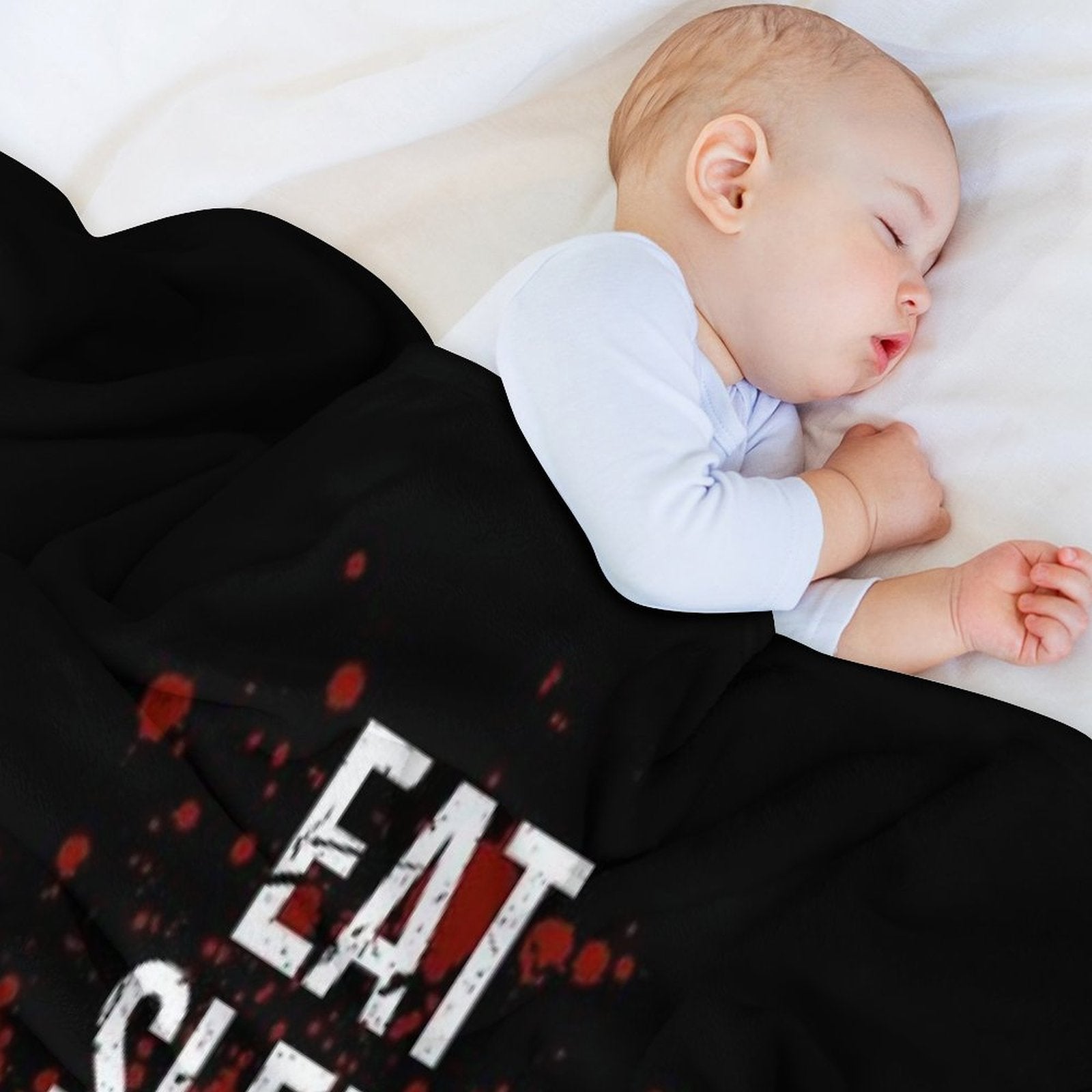 Eat Sleep Serial Killer Documentaries Repeat Crime Lover Easy Care Throw Blanket
