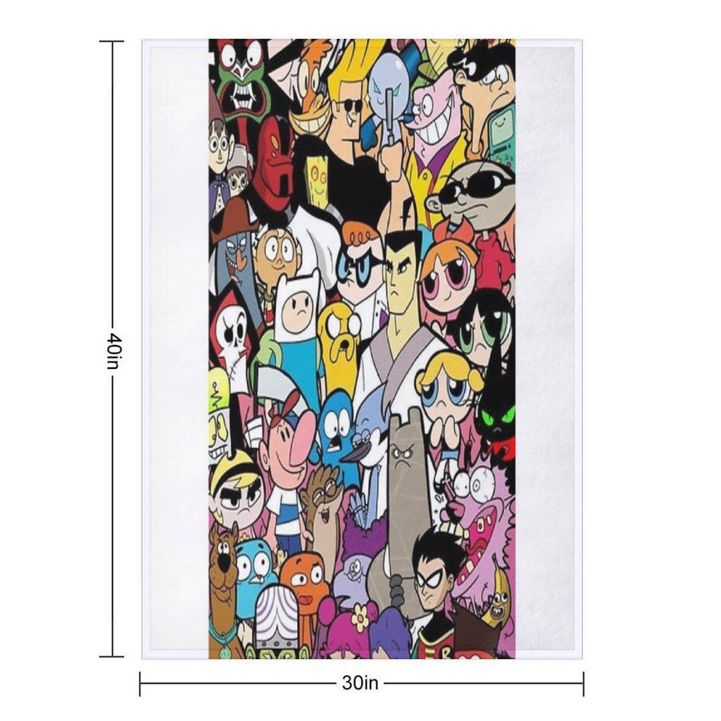 Cartoon Premium Throw Blanket