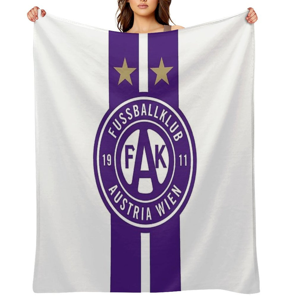 Austria Footbal Fans Ultras Hooligans Vienna Wien All-season Throw Blanket