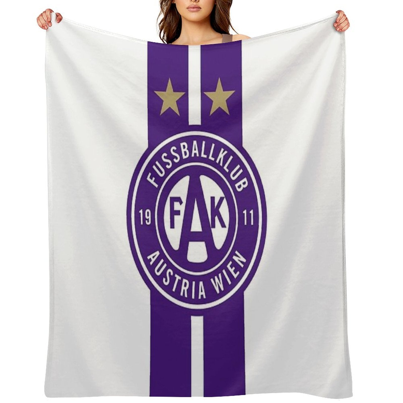 Austria Footbal Fans Ultras Hooligans Vienna Wien All-season Throw Blanket