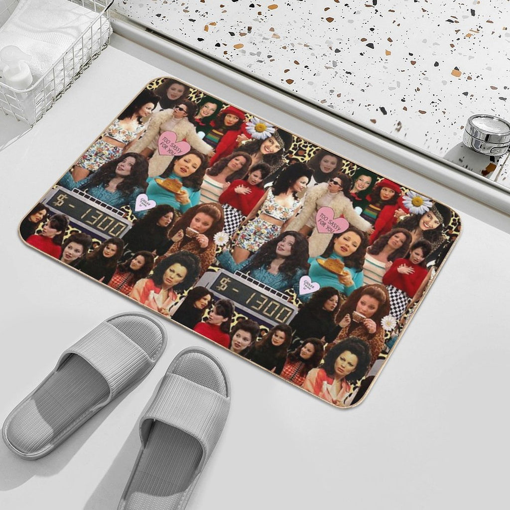 Fran  Non-Slip Bath Mat
