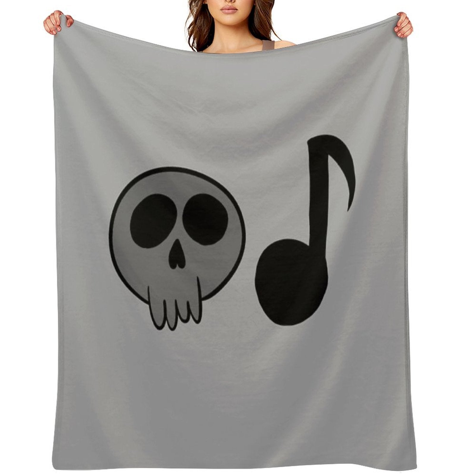 Death Note Music Note Comfort Throw Blanket