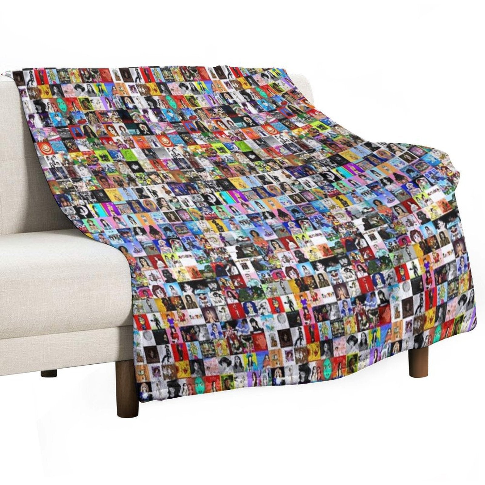 Ultimate Album Collage Velvety-soft Throw Blanket
