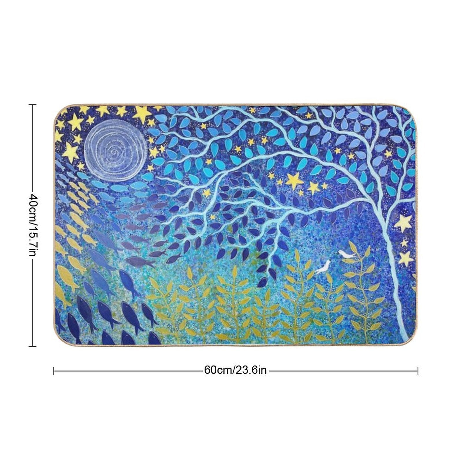 I Just Want to Be With You  Pet-Safe Bath Mat