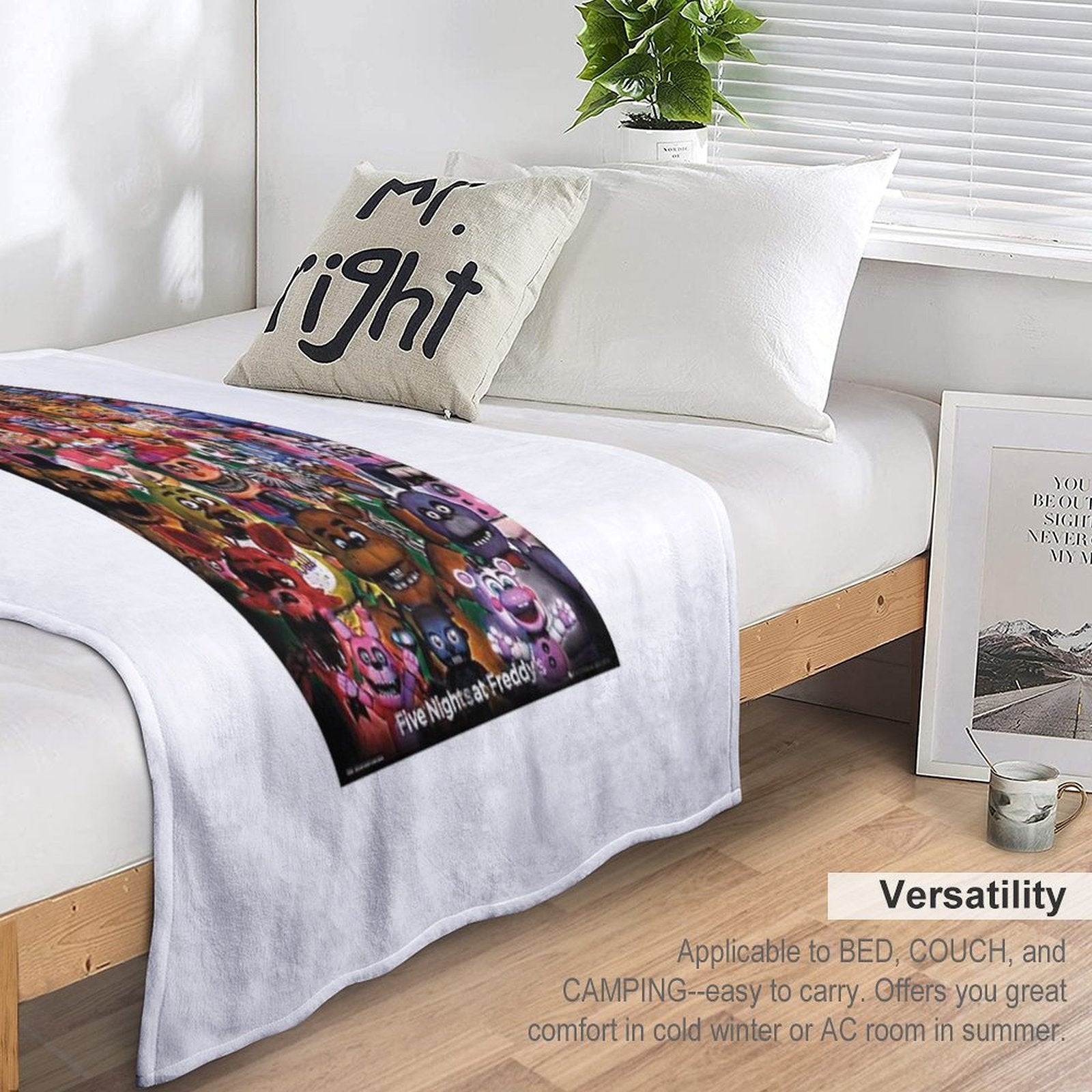 Five Nights At Freddys Velvety-soft Throw Blanket