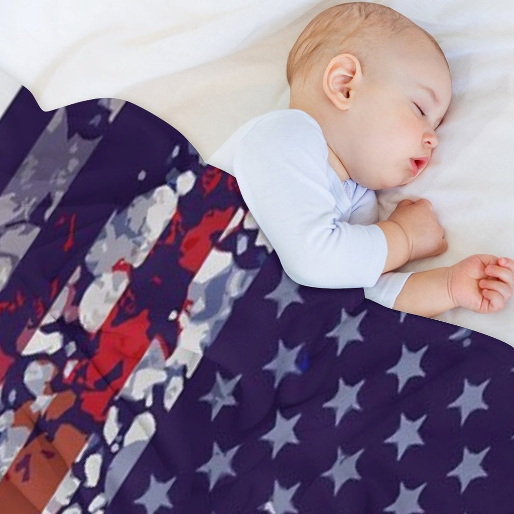 Christian Pulisic USA Poster Velvety-soft Throw Blanket