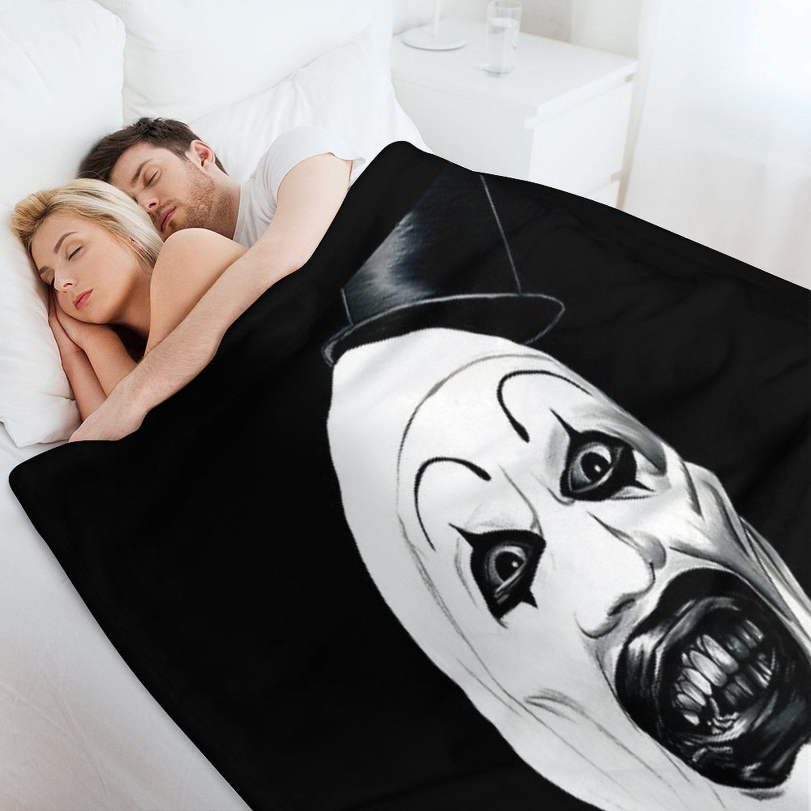 Art The Clown Terrifier  Classic Multi-functional Throw Blanket