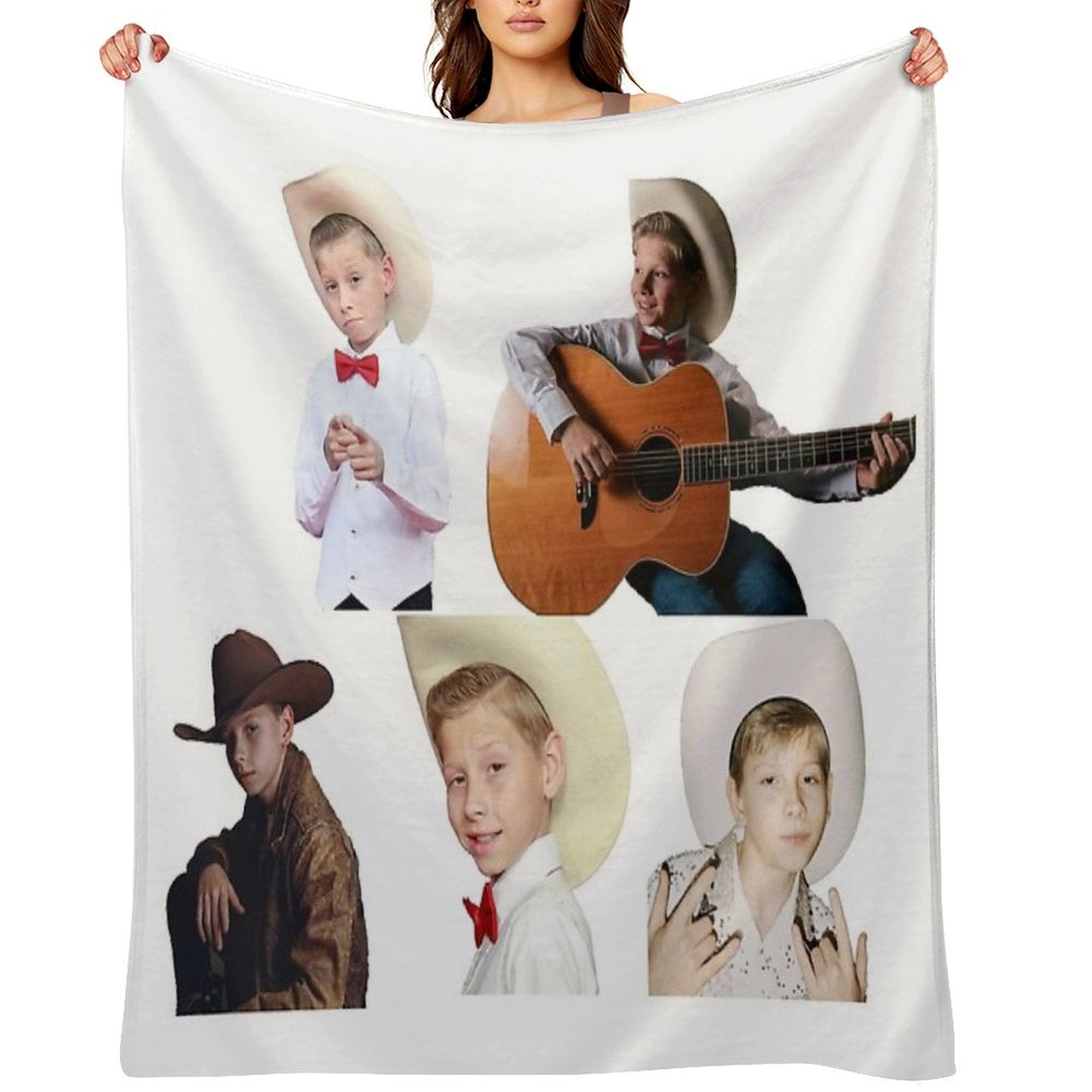 Mason Ramsey Compilation Quick-dry Throw Blanket