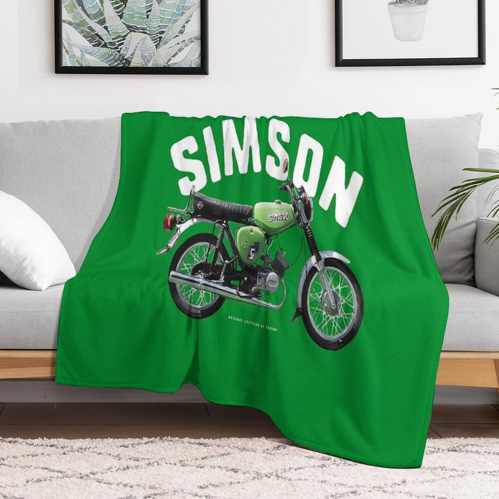 Simson S51 Elektronik Compact Throw Blanket