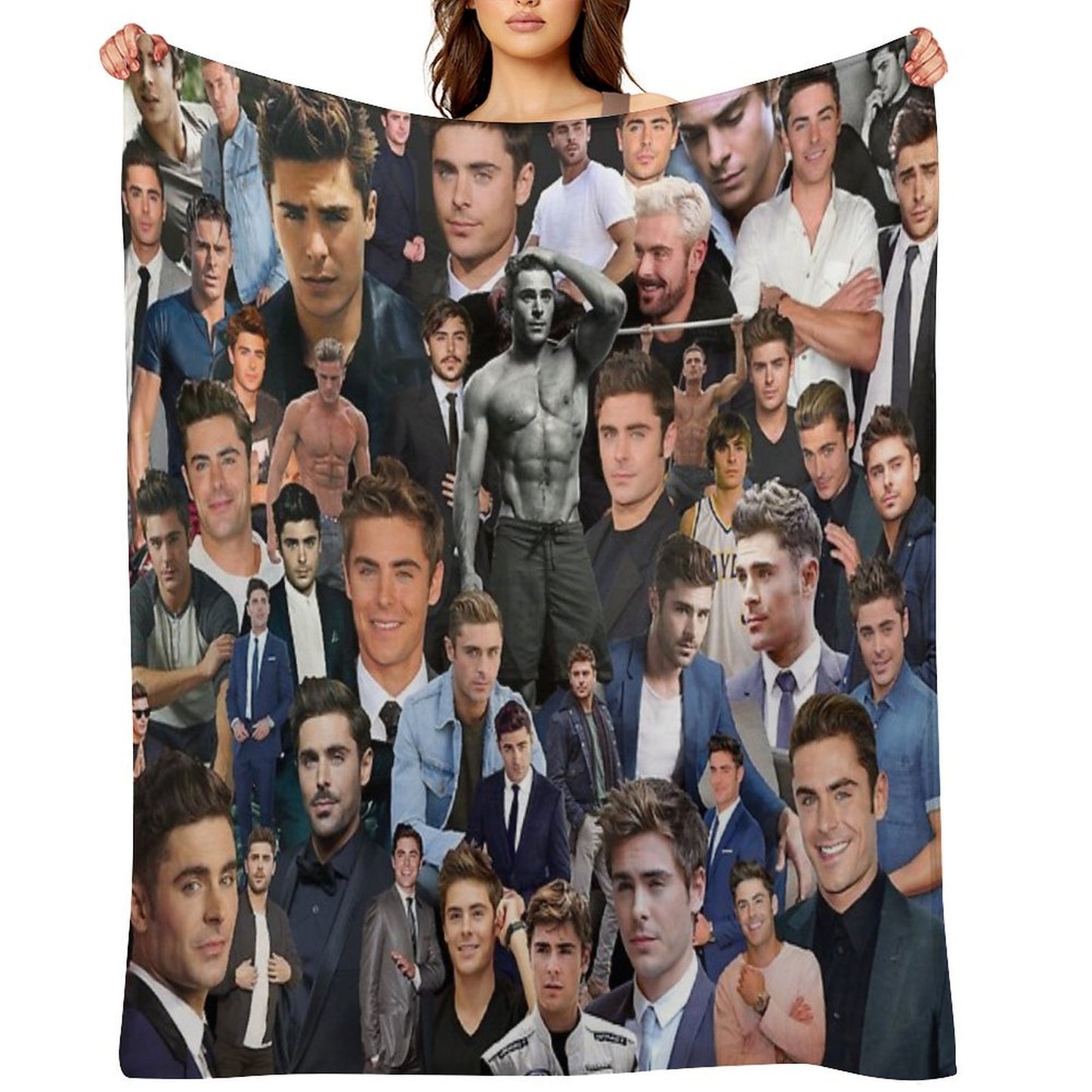 Zac Efron Eco-conscious Throw Blanket