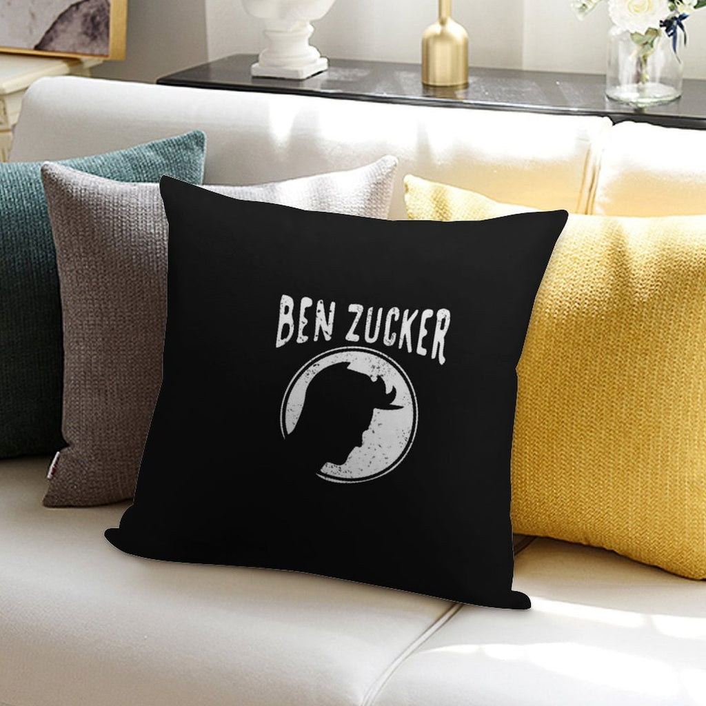 Ben Zucker Soft Skin-Friendly Throw Pillow