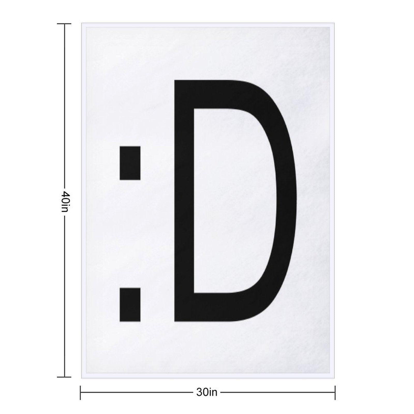 D Eco-conscious Throw Blanket