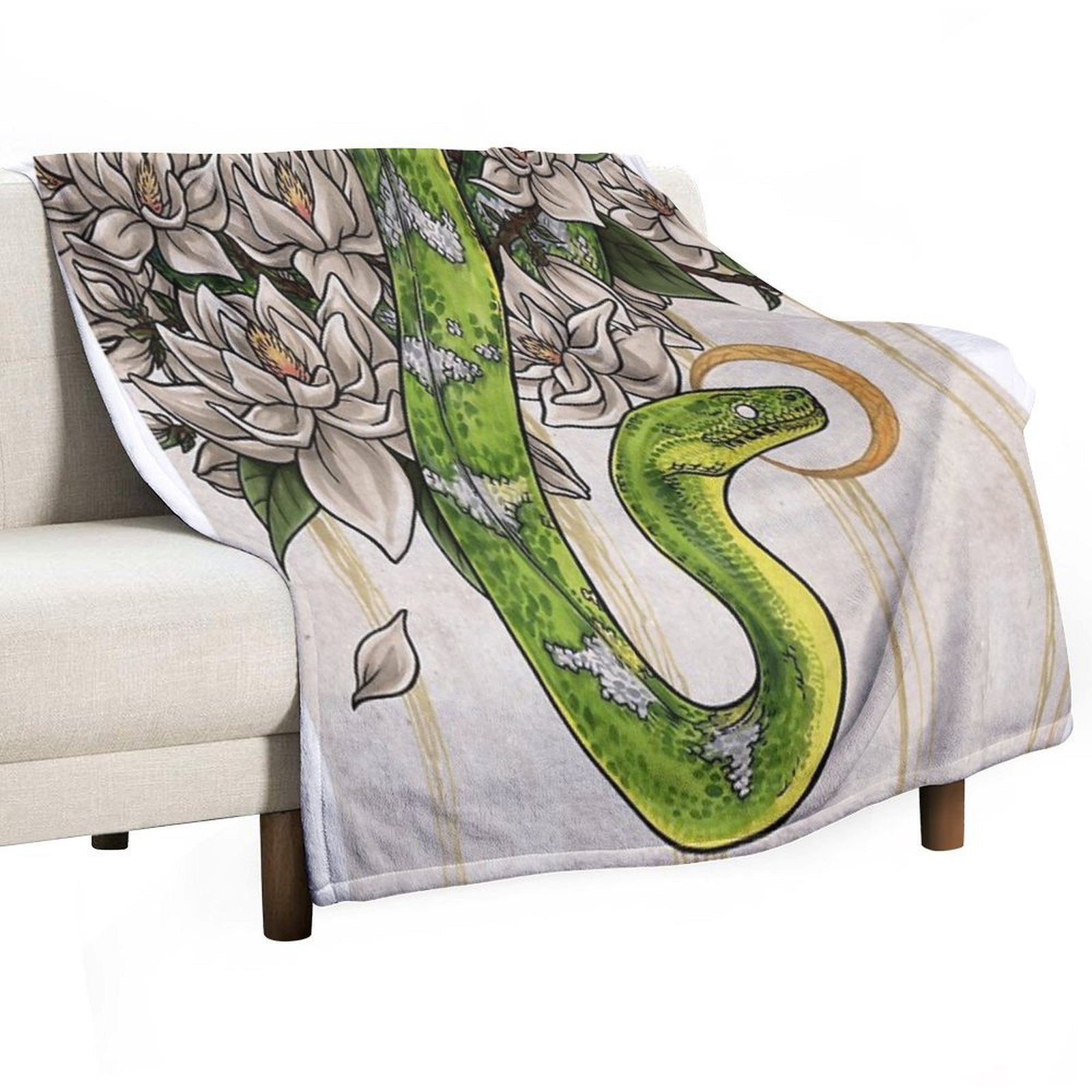 Snake Versatility Throw Blanket