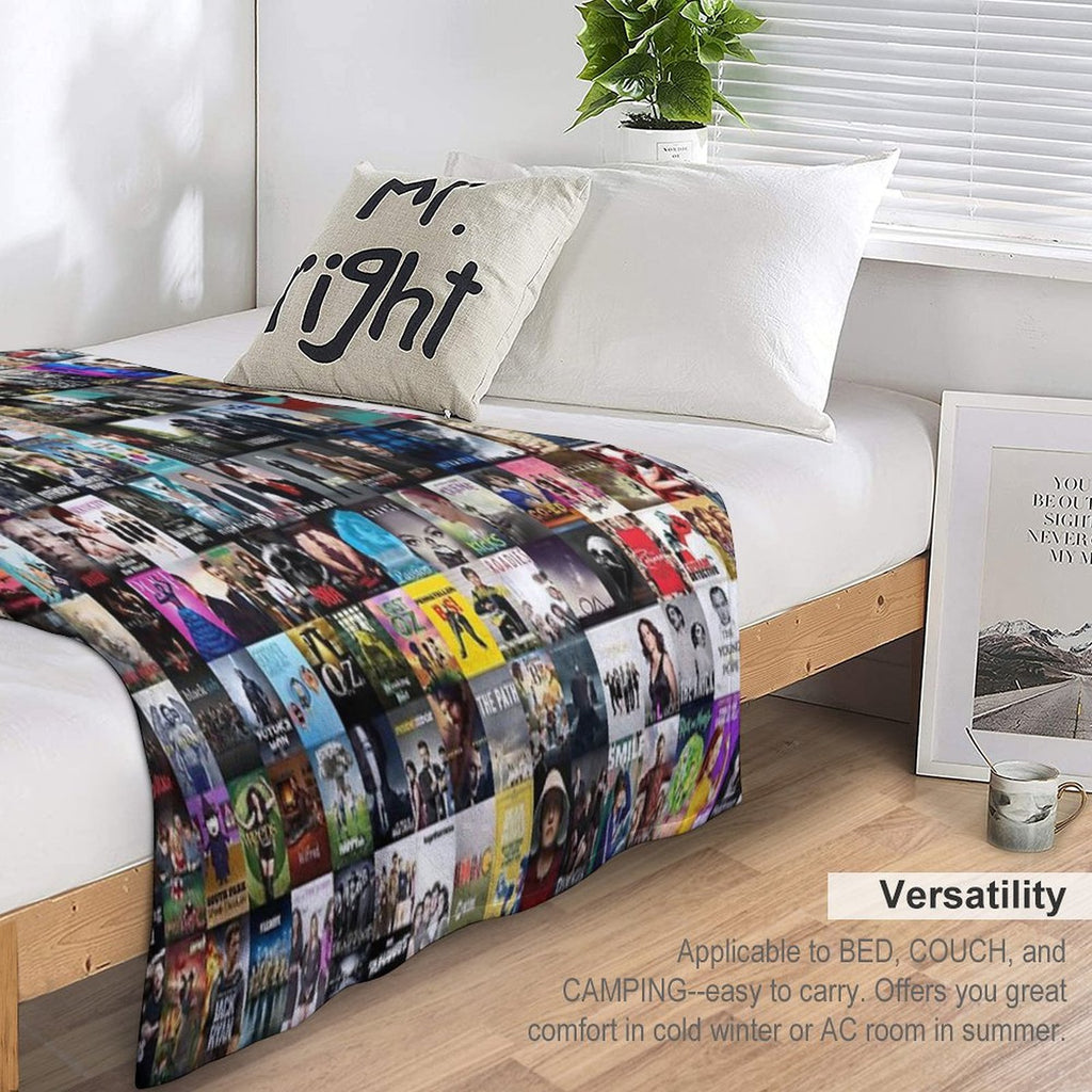 Cable Television Shows Machine-washable Throw Blanket