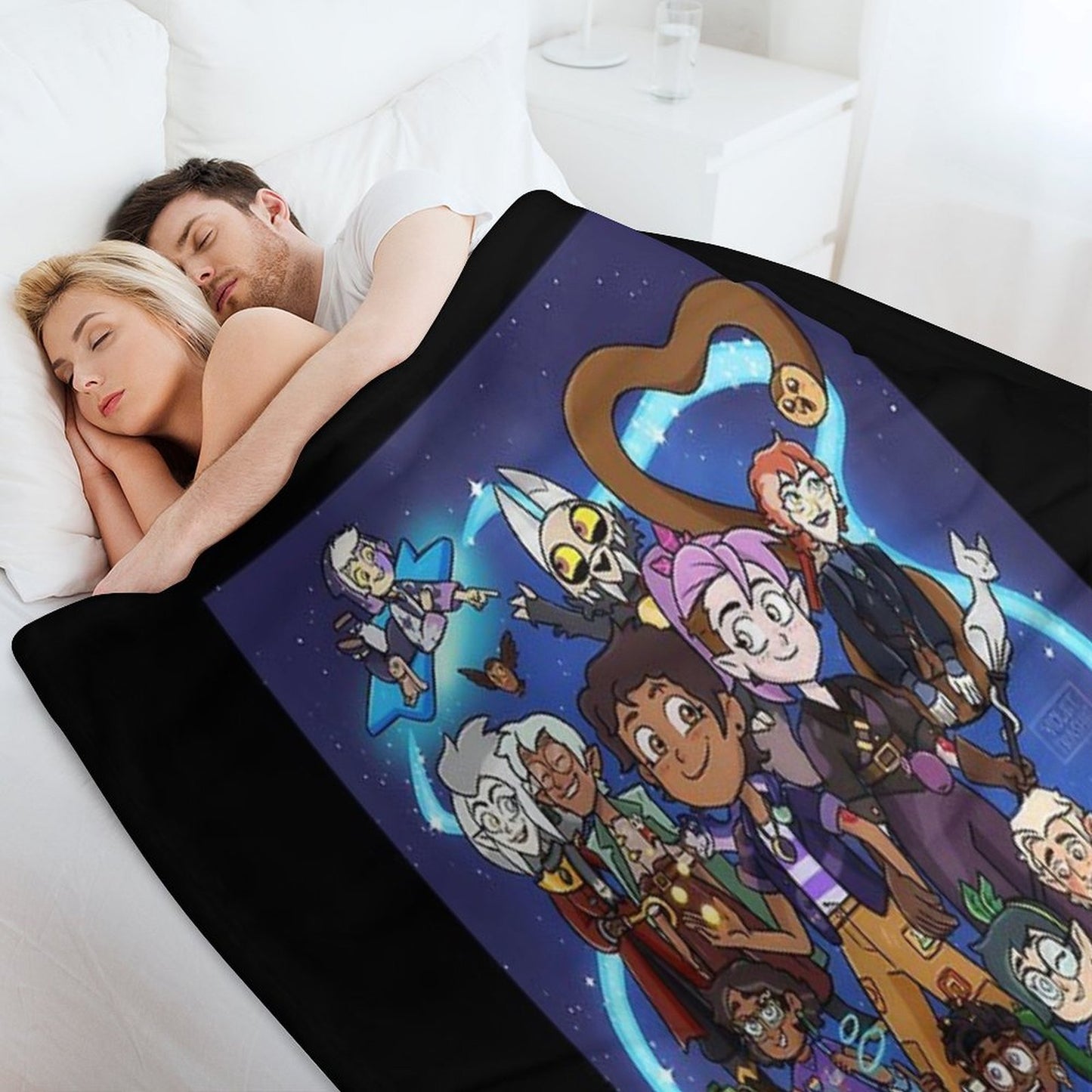 The Owl House Finale Shrink-resistant Throw Blanket