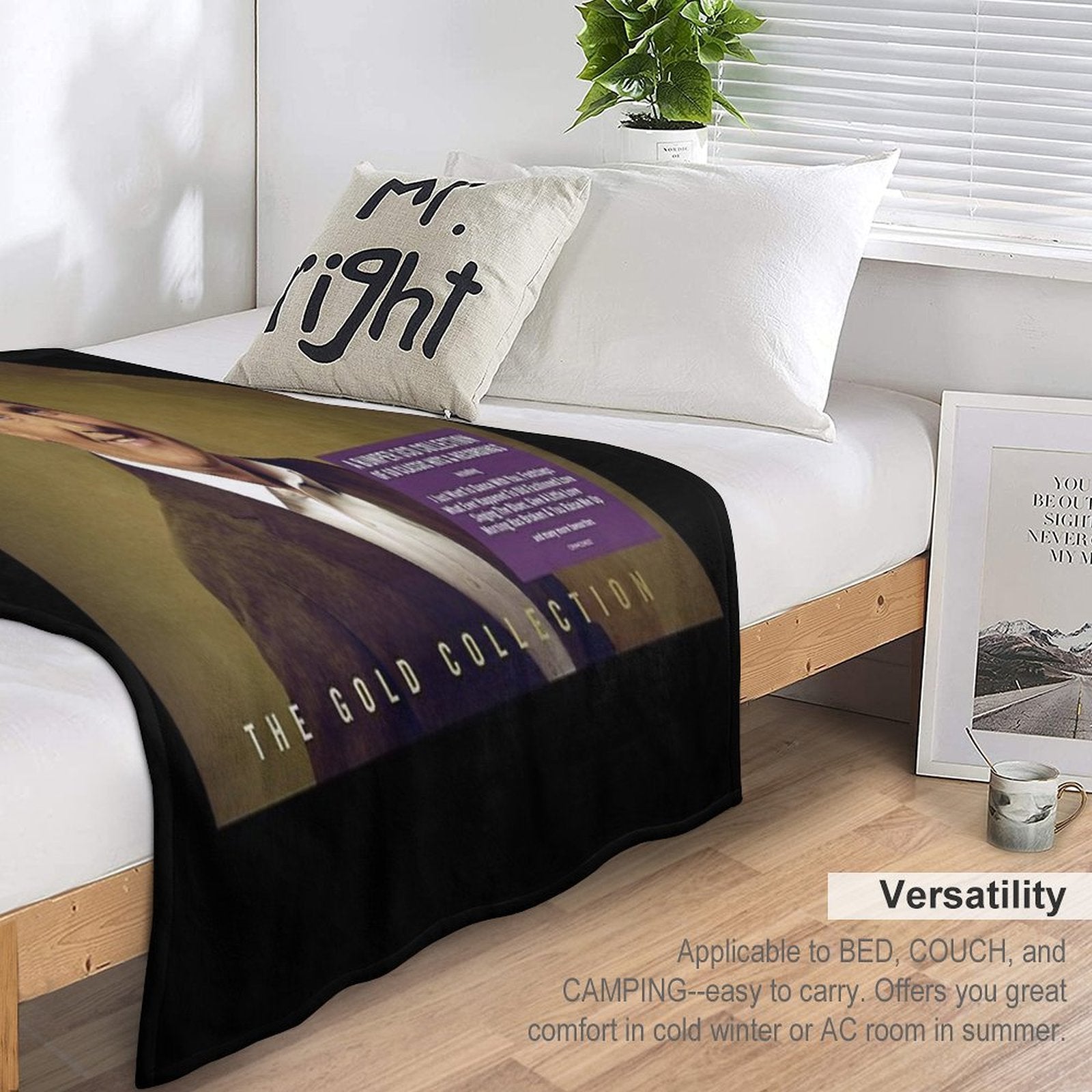 Daniel O'Donnell Gold Collection Plush Throw Blanket