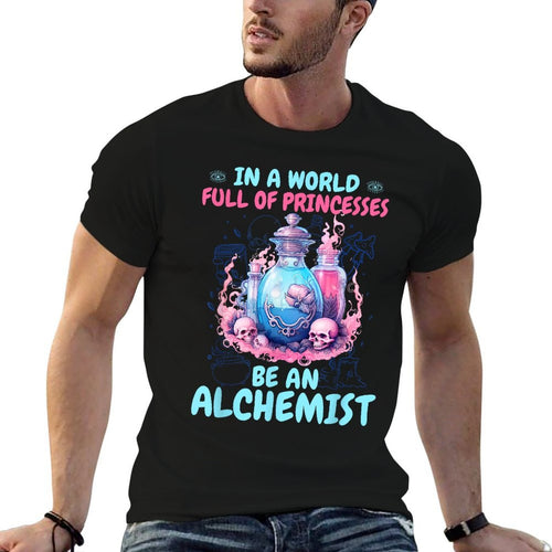 Arcane Elixirs  Enchanteds Mystic Alchemist Potion Master Magical Arts Womens Fantasy - Black, Small,  High-quality Stitching T-Shirt