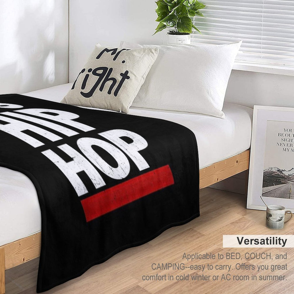 90's Hip Hop All-season Throw Blanket