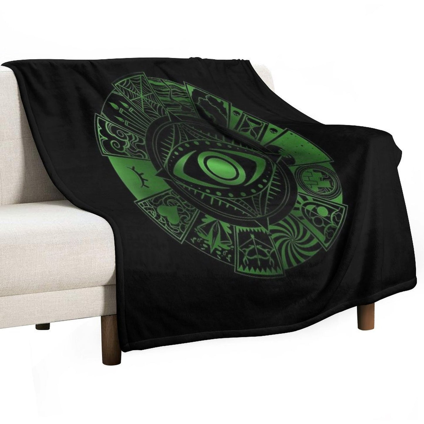 15 Fears Wheel Compact Throw Blanket