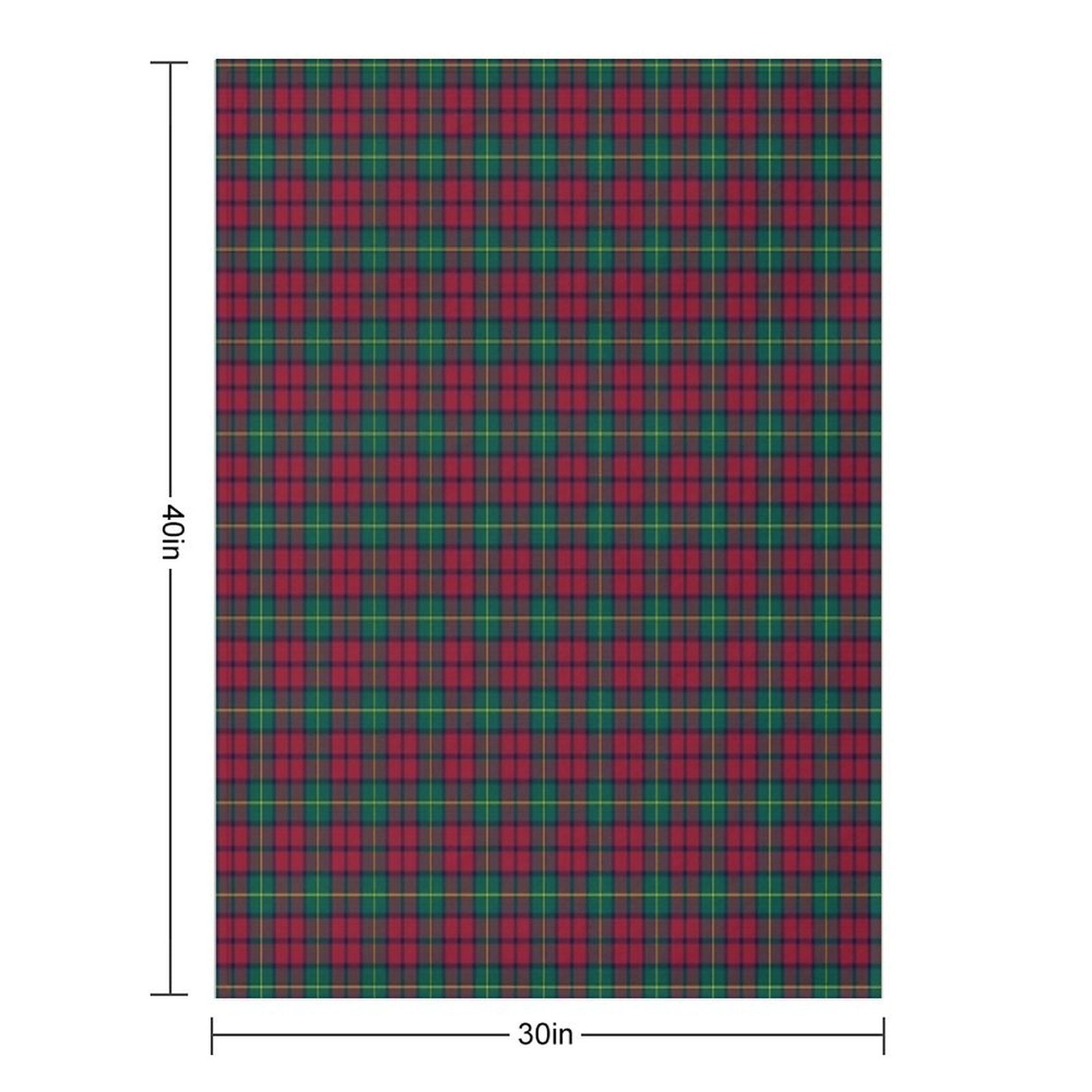 Clan McCarthy Tartan Anti-pilling Throw Blanket
