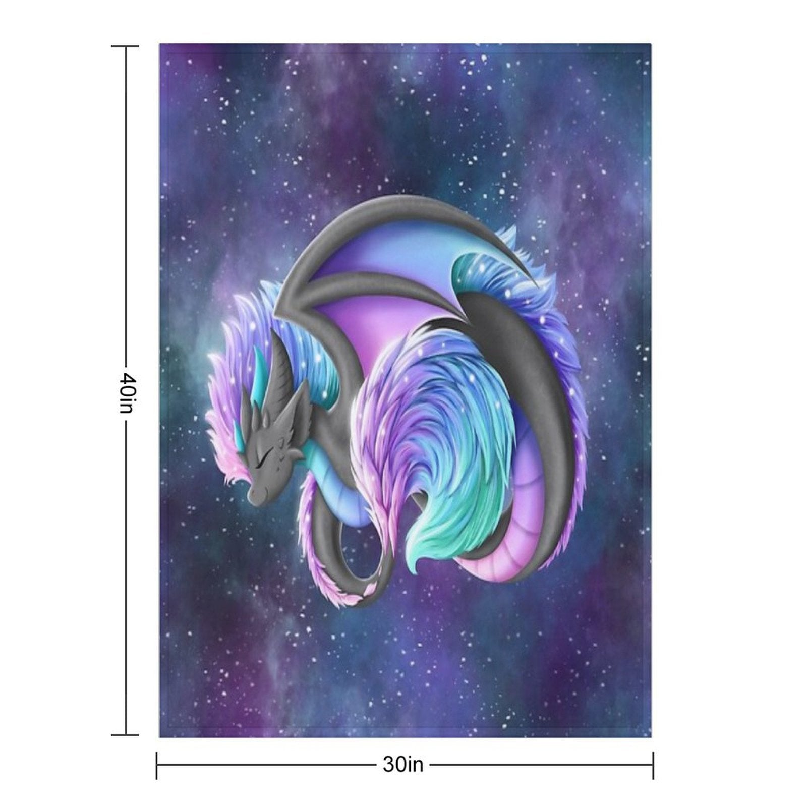 Borealis Plush Throw Blanket