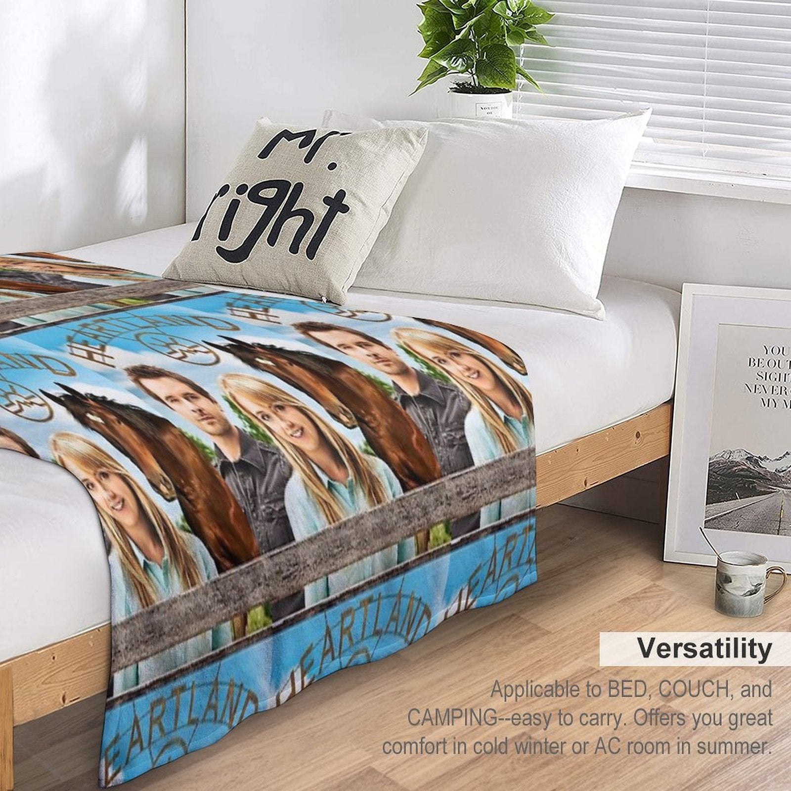 Heartland Machine-washable Throw Blanket