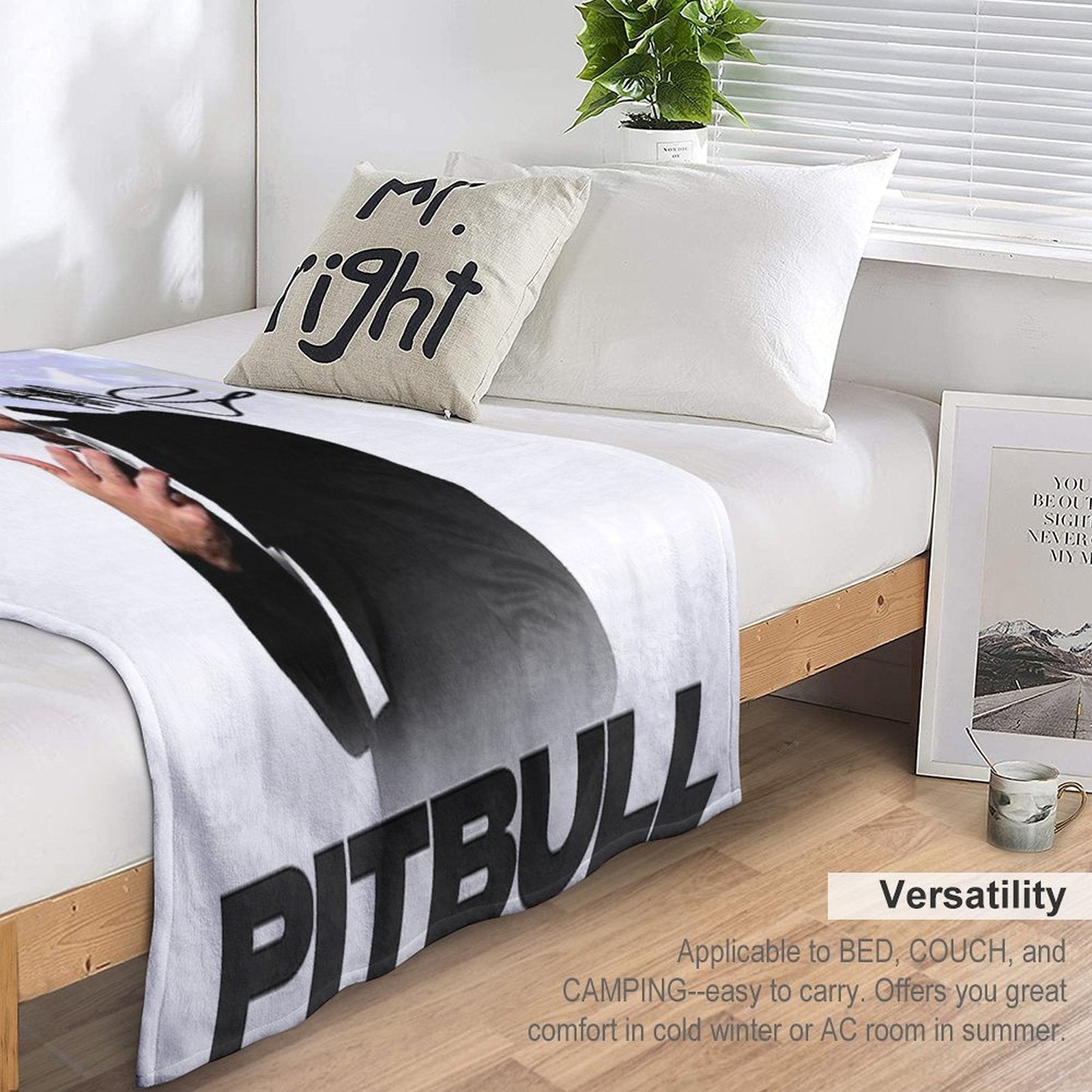 Pitbull Mr.Worldwide I Feel Good Tour 2021 Signature Durable Throw Blanket
