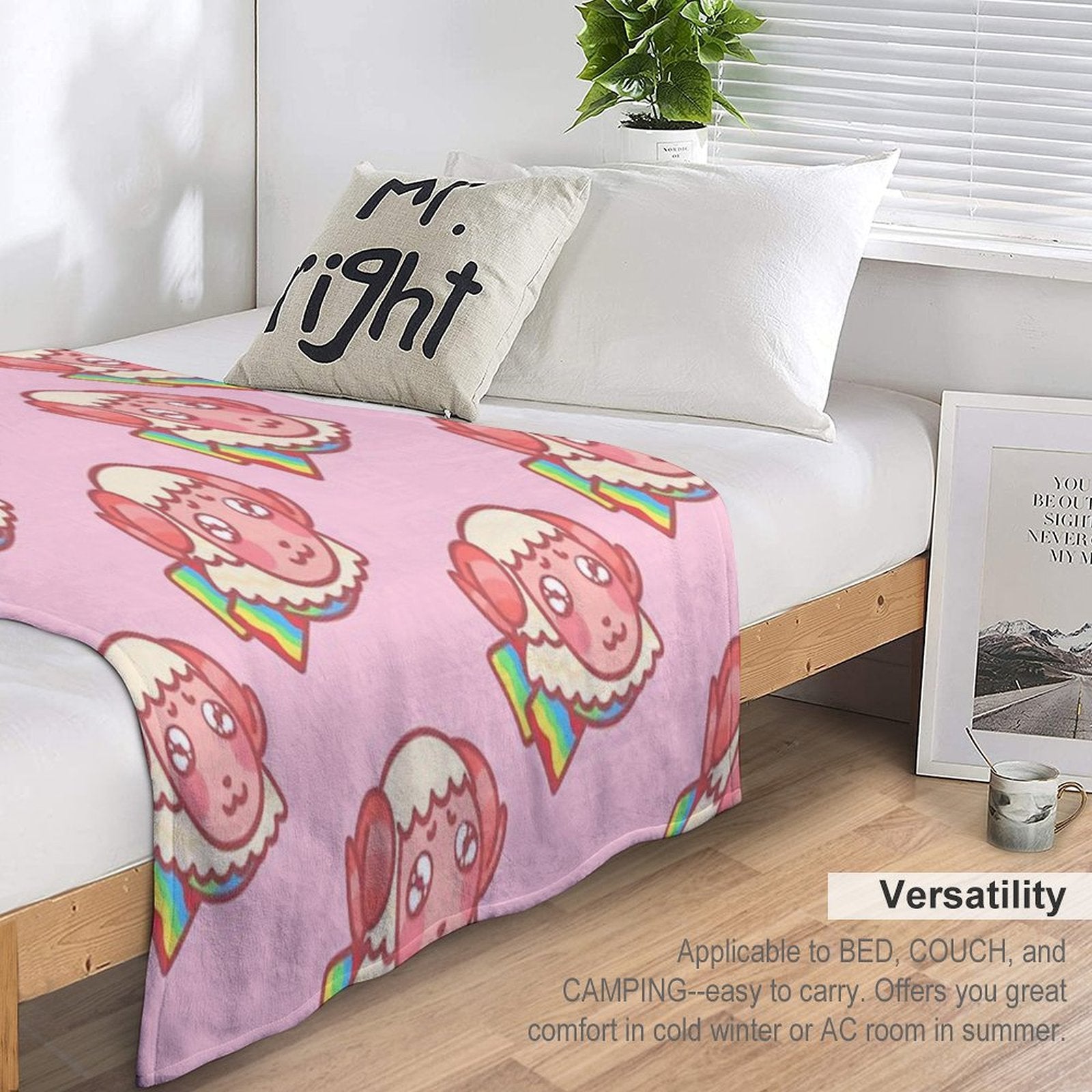 Dom 3 Multi-functional Throw Blanket