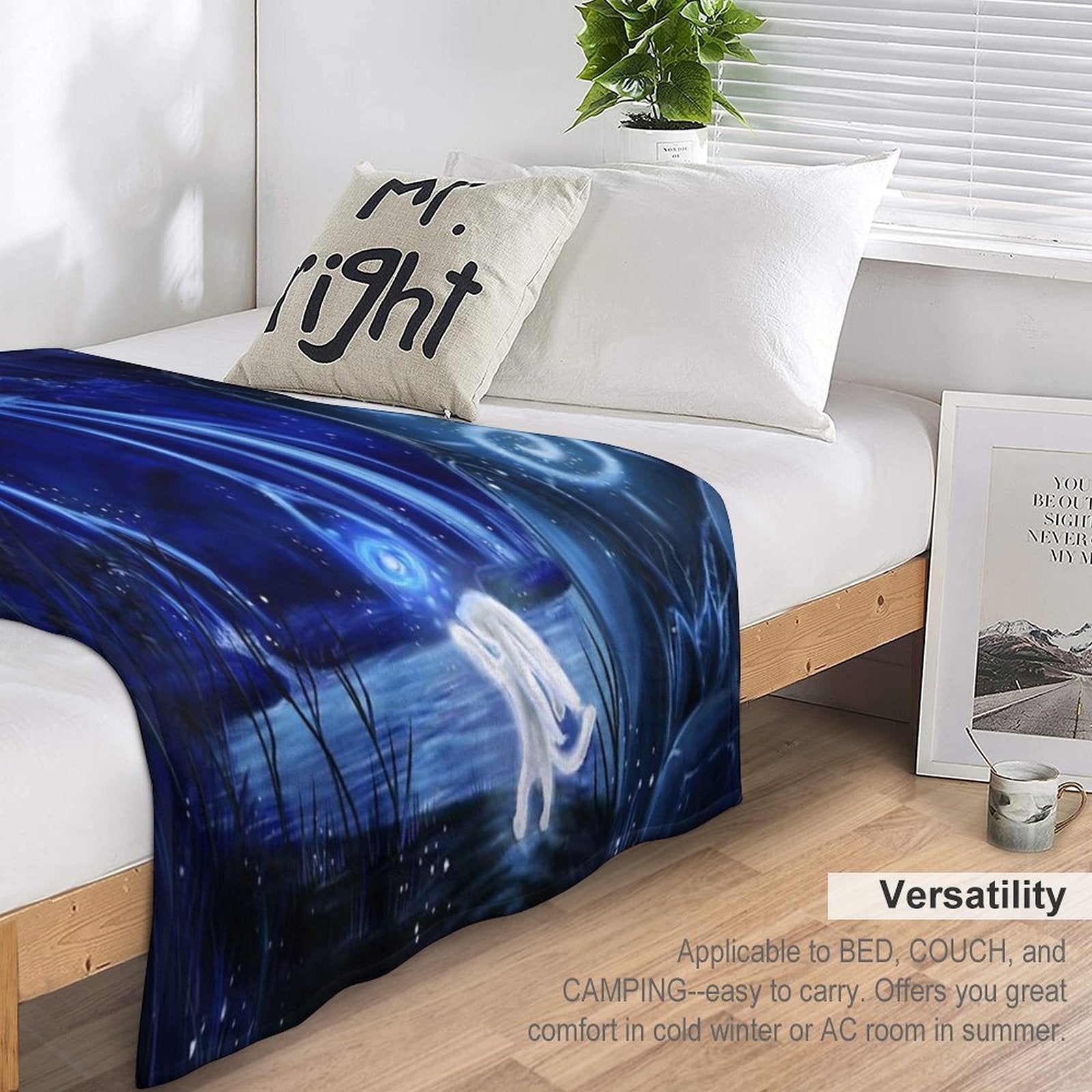 Ori And The Will of The Wisps Premium Throw Blanket