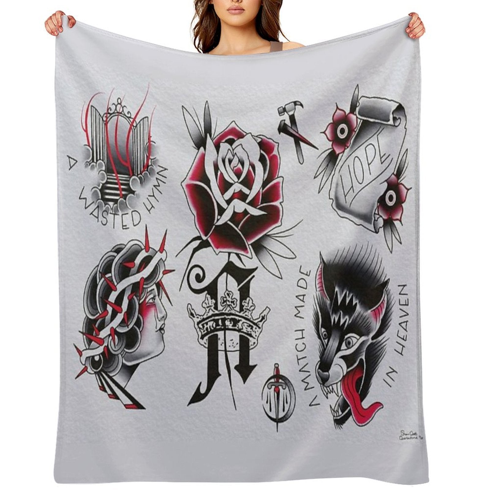 Architects Band Logo Machine-washable Throw Blanket