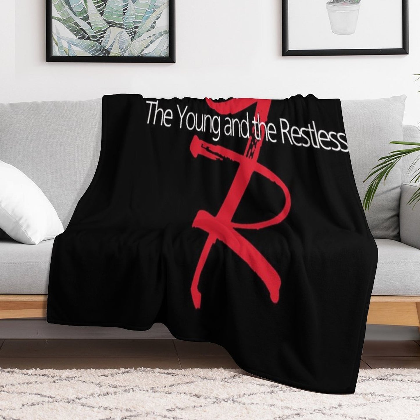 Young And Restless Essential Eco-conscious Throw Blanket