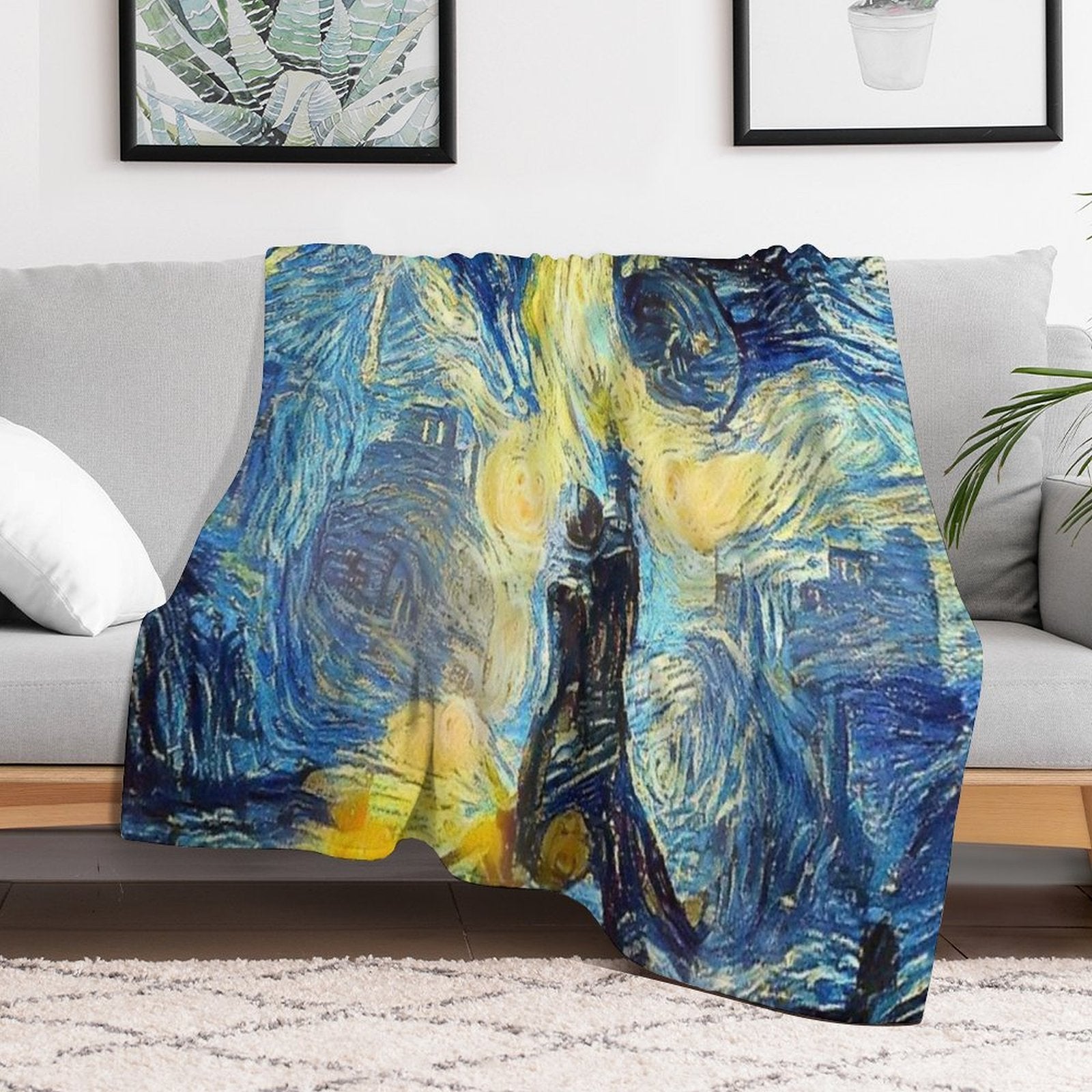 Dragon Age Inquisition Starry Night Premium Throw Blanket