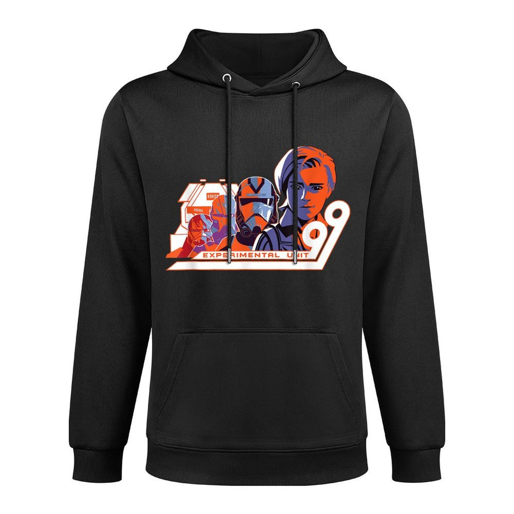 Star Wars The Bad Batch Experimental Unit 99 Group Shot Logo Machine Washable Hoodie