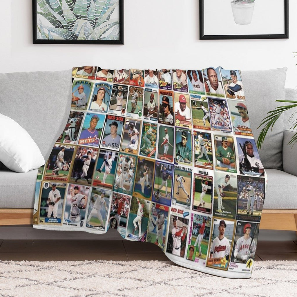 Baseball Through The Years Quick-dry Throw Blanket